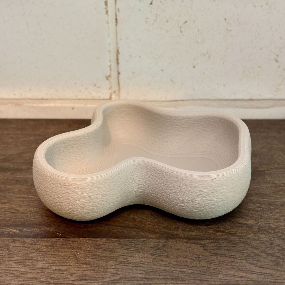 Organic Catch All Tray, Decorative Jewelry Tray, Vanity Dish, Modern Home Decor